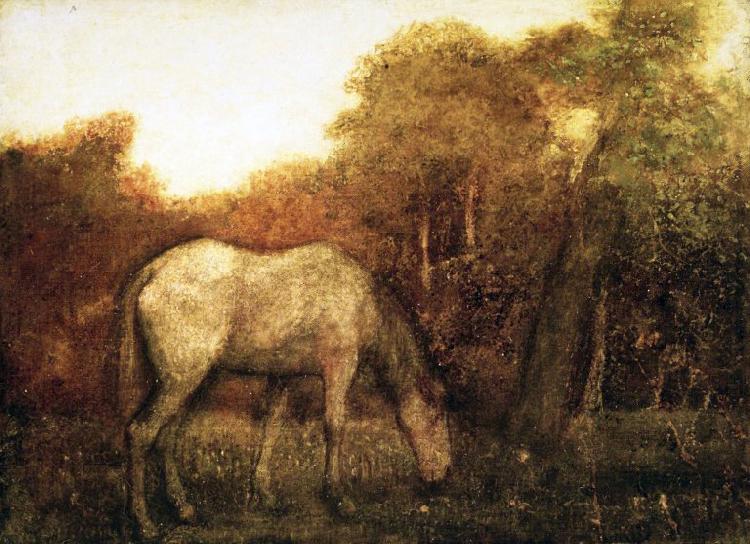 Albert Pinkham Ryder The Grazing Horse France oil painting art
